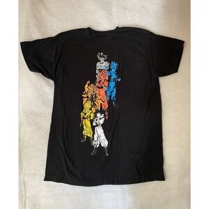Dragon Ball Z Super Goku Characters T-Shirt Mens Size Large Anime